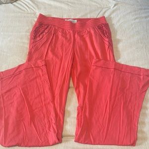Coral casual summer pants